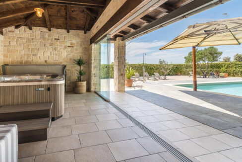 Außergewöhnliches Steinhaus Sibenik Stadtblick