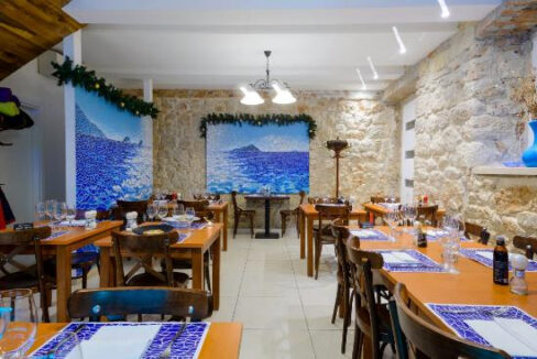 Haus mit Restaurant - Blick auf die Altstadt von Dubrovnik
