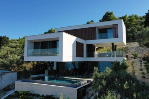 Neue Villa mit Meerblick auf Ugljan