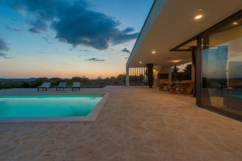 Anspruchsvolle moderne Villa mit fantastischem Blick - Region Zadar