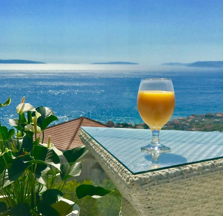 Luxus-Design-Villa mit Meerblick in Split