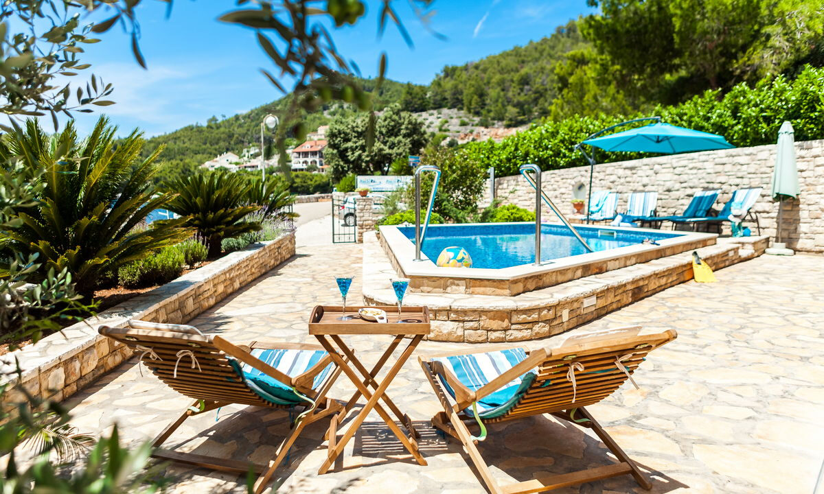 Haus am Meer in der Bucht - Insel Korcula