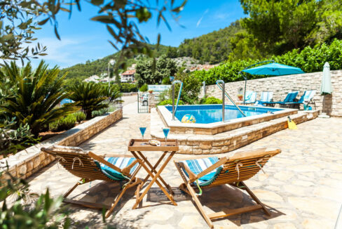 Haus am Meer in der Bucht - Insel Korcula