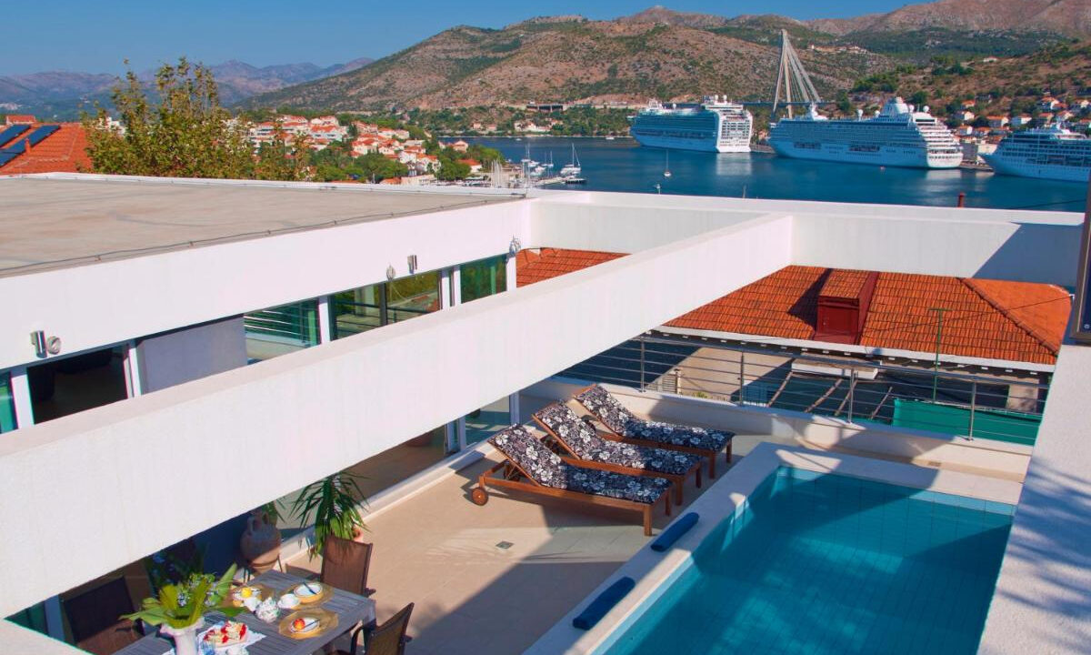 Erstaunliche Villa mit Meerblick in Dubrovnik