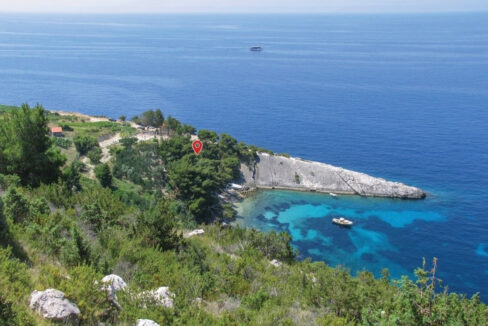 Haus am Meer auf der Insel Hvar