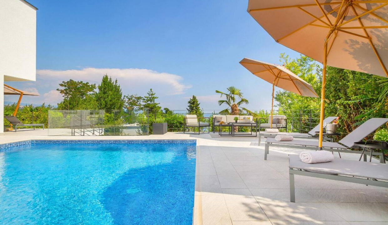 Exotische Ferienvilla aus dem 20. Jahrhundert - Opatija riviera