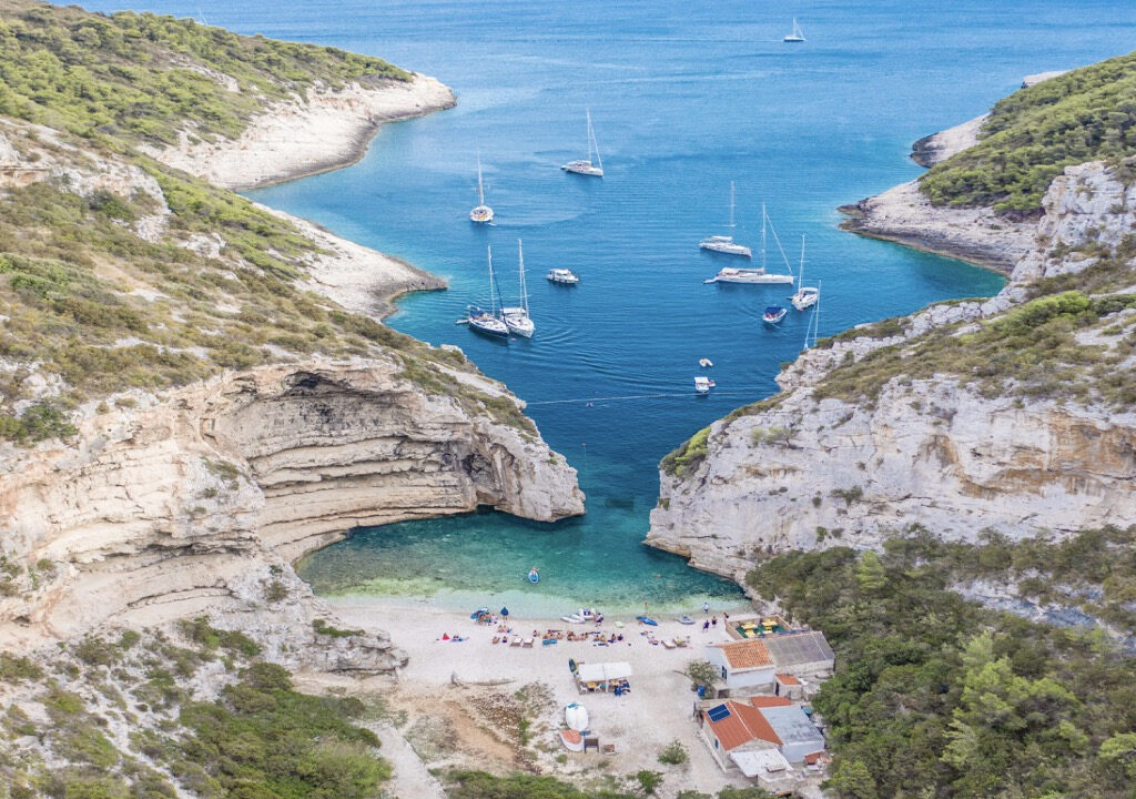 Haus am Meer auf der Insel Hvar