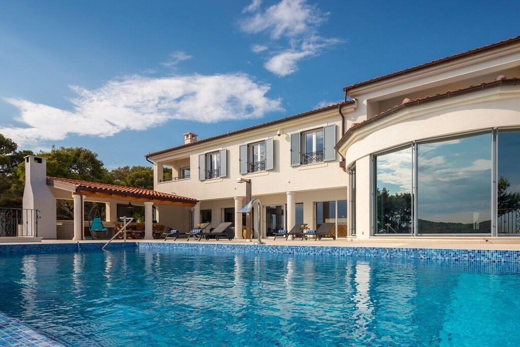 Luxuriöse moderne Villa mit Aussicht - Sibenik