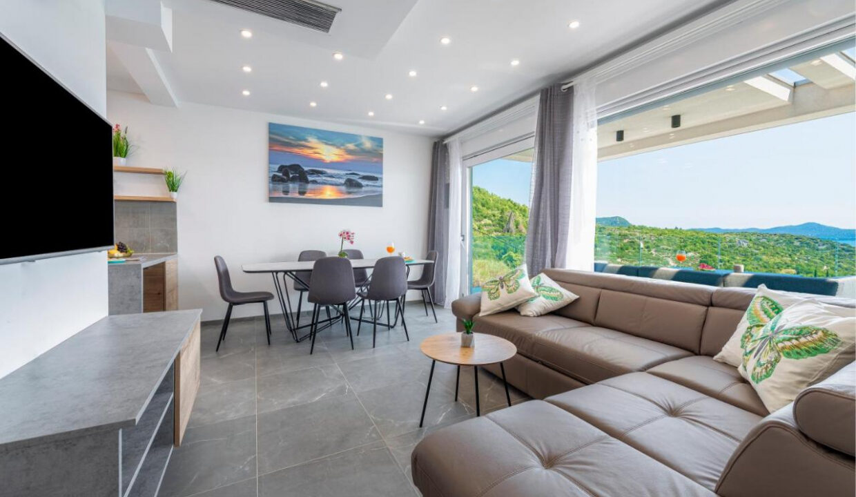 Villa mit Meerblick in der Nähe von Dubrovnik