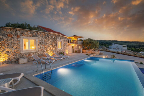 Steinhaus auf der Insel Brac