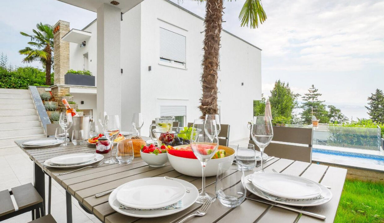 Exotische Ferienvilla aus dem 20. Jahrhundert - Opatija riviera