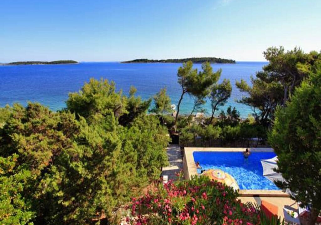 Schöne grüne Oase am Meer - Vela Luka, Insel Korcula