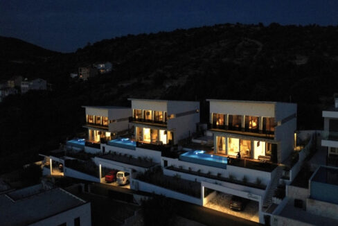 Neue moderne Villa mit Meerblick in Rogoznica