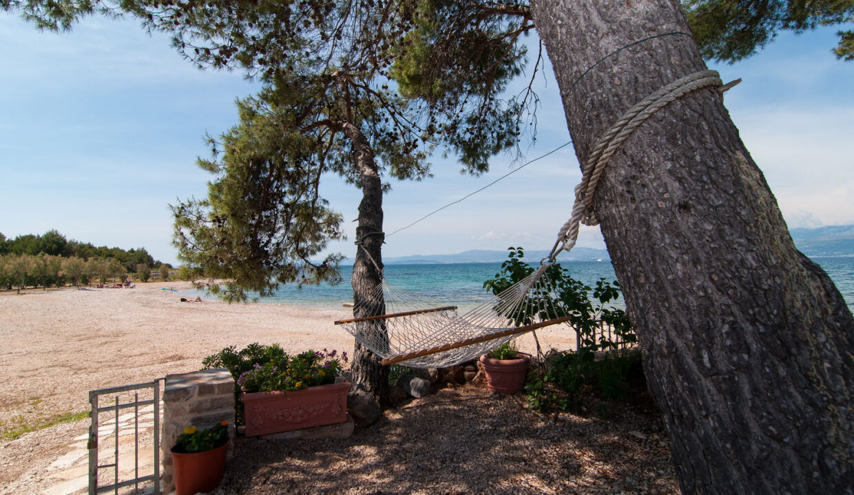 Haus am Strand auf der Insel Brac