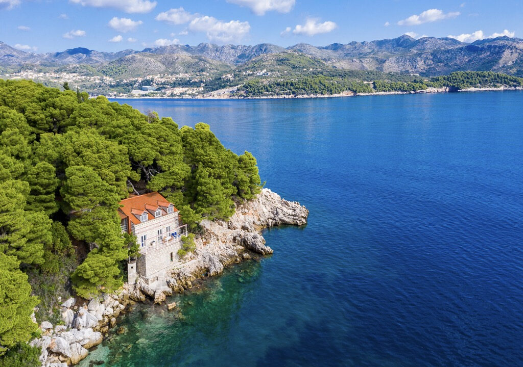 Wunderbares traditionelles Villa-Projekt am Meer - Dubrovnik