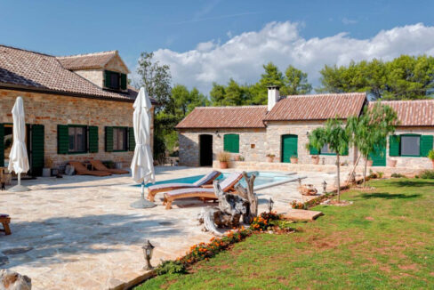 Steinhaus auf der Insel Hvar