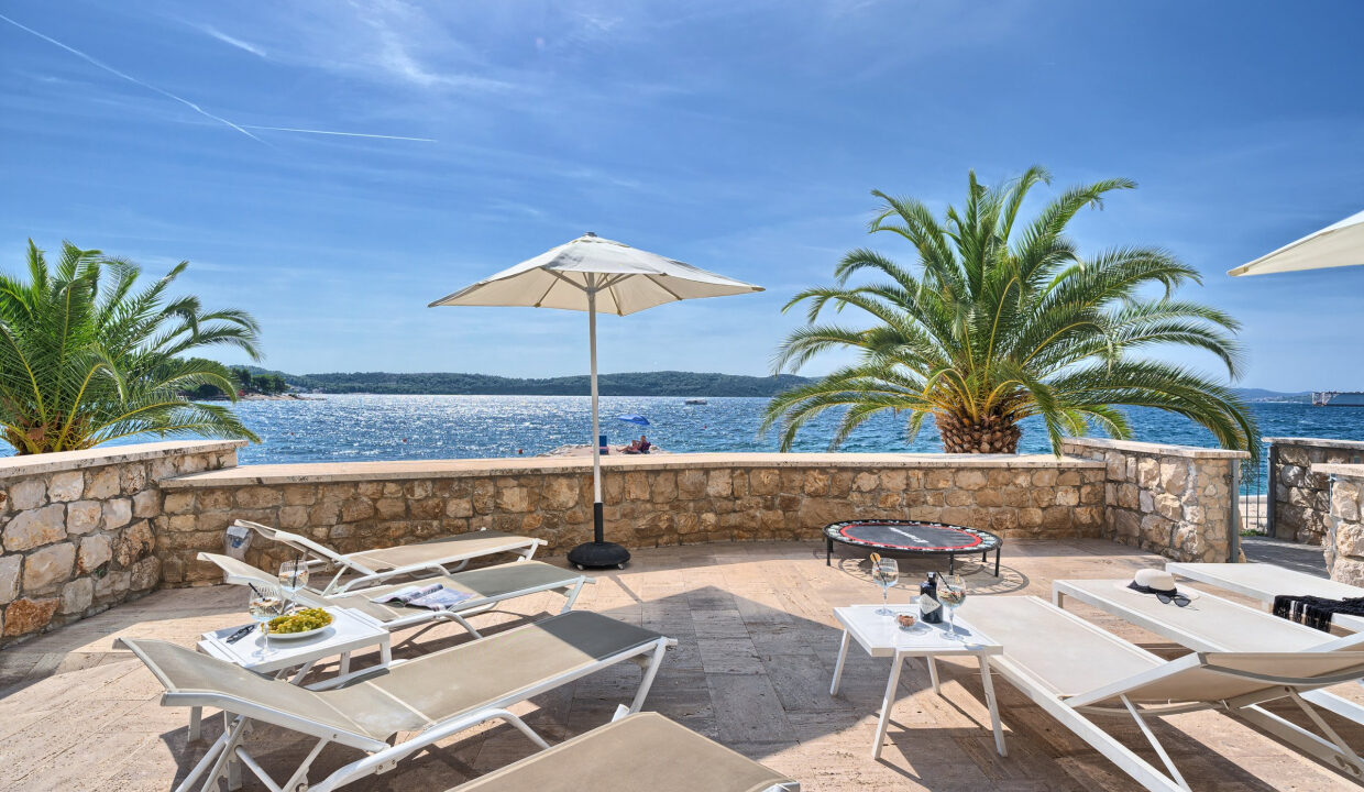 Haus am Meer bei Trogir