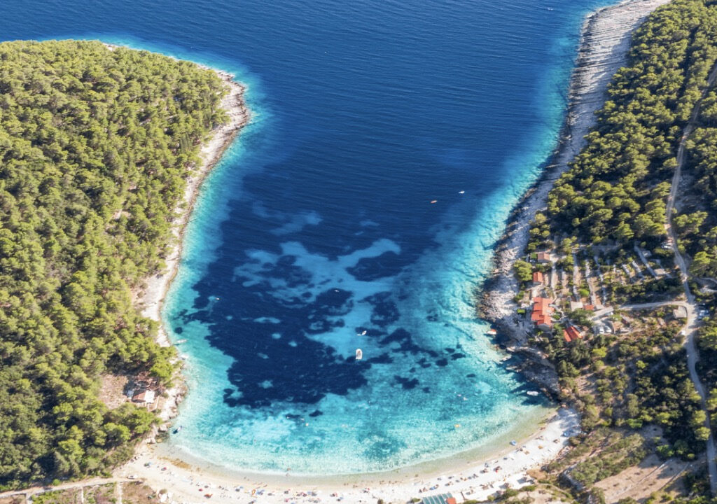 Haus am Meer auf der Insel Hvar