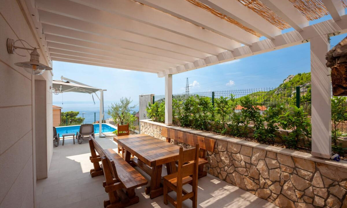 Super Haus mit Meerblick in Makarska