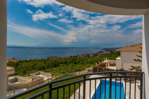 Grundstück mit Meerblick in Crikvenica