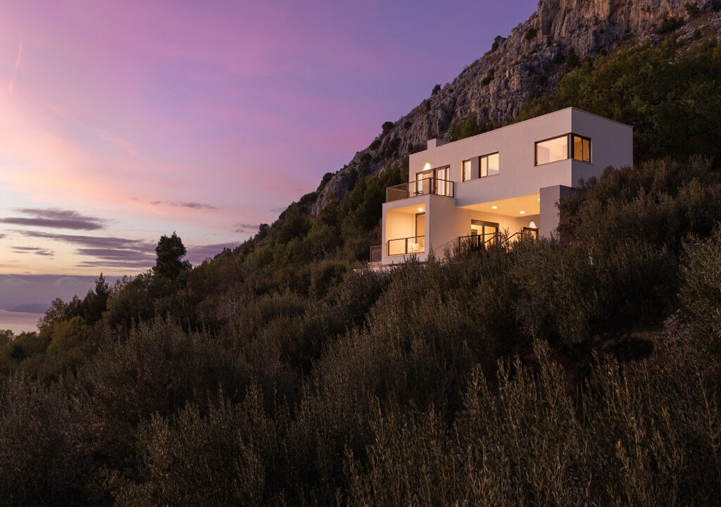 Villa Lipa Meerblick auf Hügel