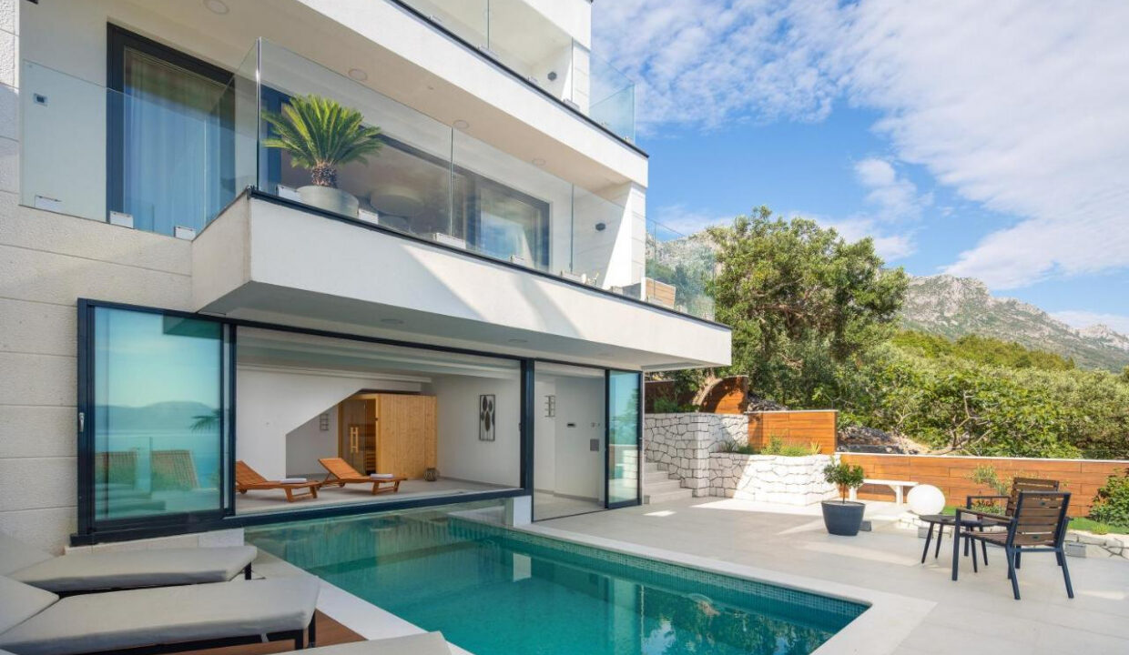 Erstaunliche Villa mit Meerblick