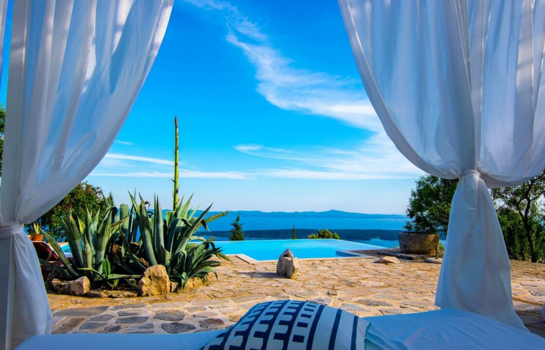 Steinvilla auf der Insel Hvar