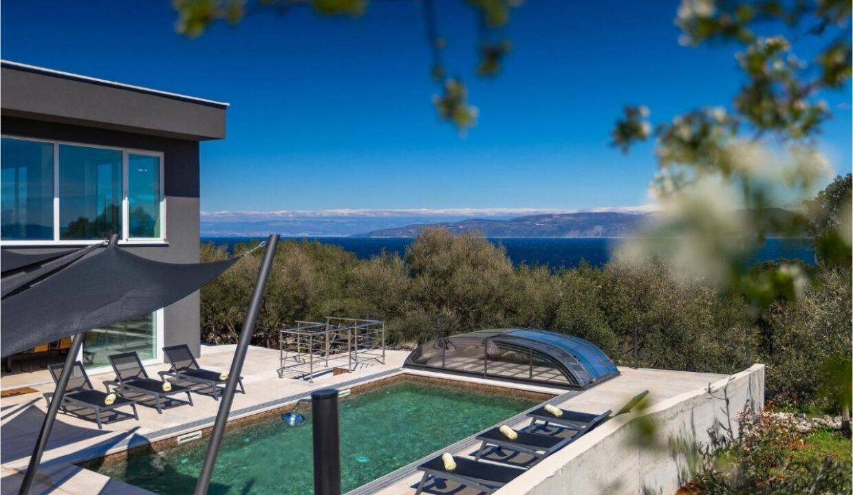 Villa mit Meerblick bei Labin