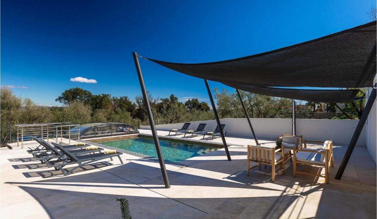 Villa mit Meerblick bei Labin