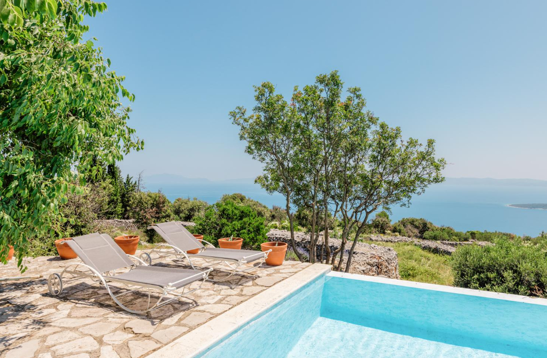 Steinvilla auf der Insel Hvar