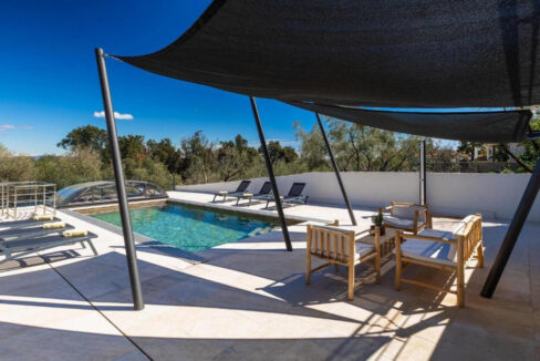 Villa mit Meerblick bei Labin