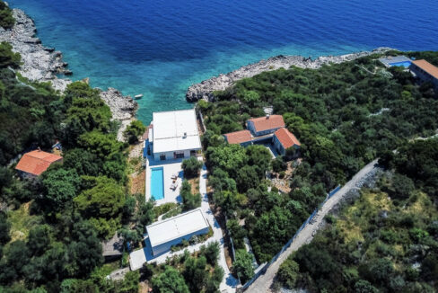 Einzigartige moderne Villa am Meer mit privatem Strandzugang - Insel Kolocep