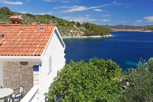 Haus am Meer auf der Insel Korcula